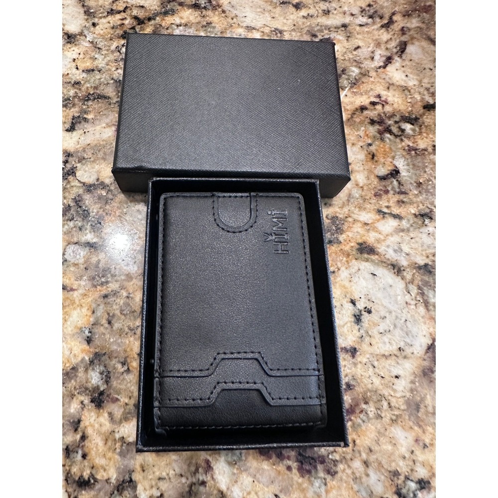 HIMI Slim Wallet Pop Up Card Holder Minimalist Wallet Money Clip RFID Blocking